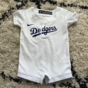 Dodger Stadium baby jersey romper